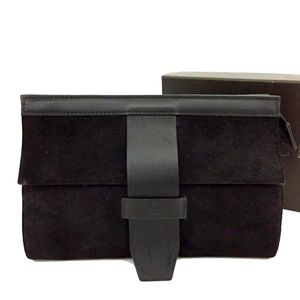 GUCCI SUEDE LEATHER COSMETIC POUCH BAG/S2319